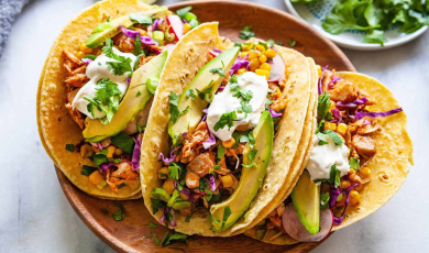 BBQ Pulled Jackfruit Tacos